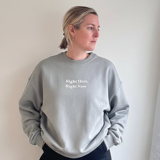 Right Here, Right Now Oversized Sweater - This is Mabel