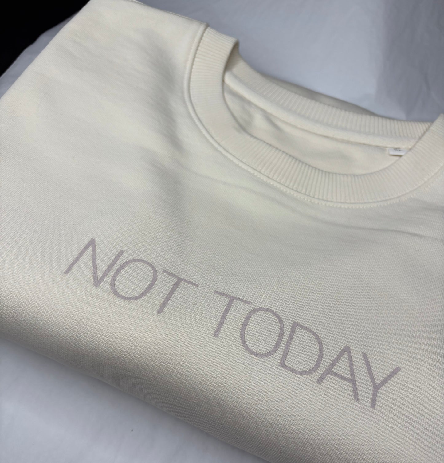 NOT TODAY Oversized Sweater