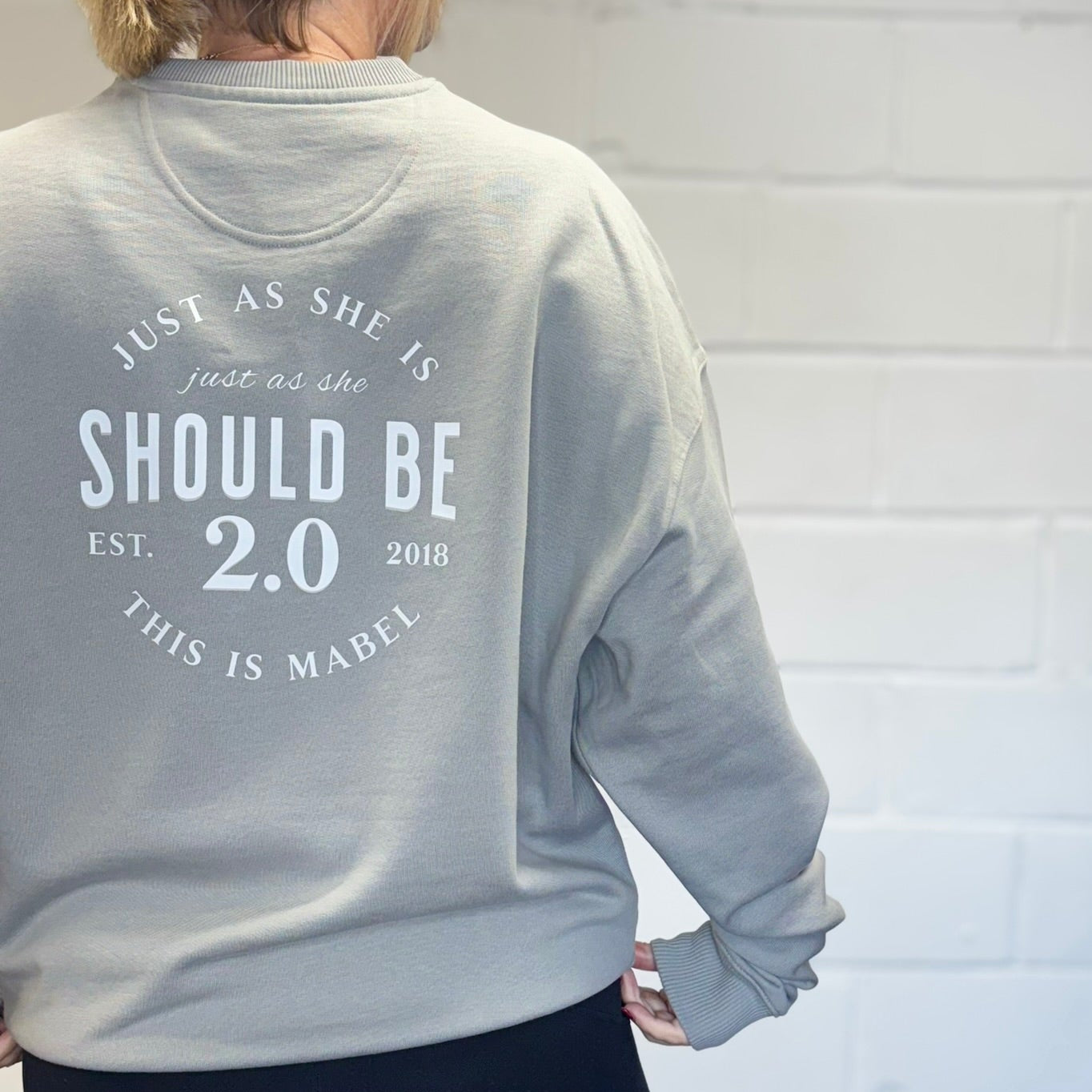 Just as She is 2.0 Organic Cotton Oversized Sweater - This is Mabel