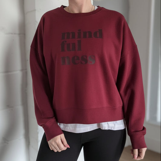 MINDFULNESS Boxy fit Sweater - This is Mabel