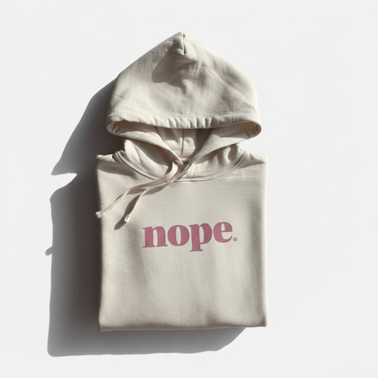 NOPE Oversized Hoodie - This is Mabel