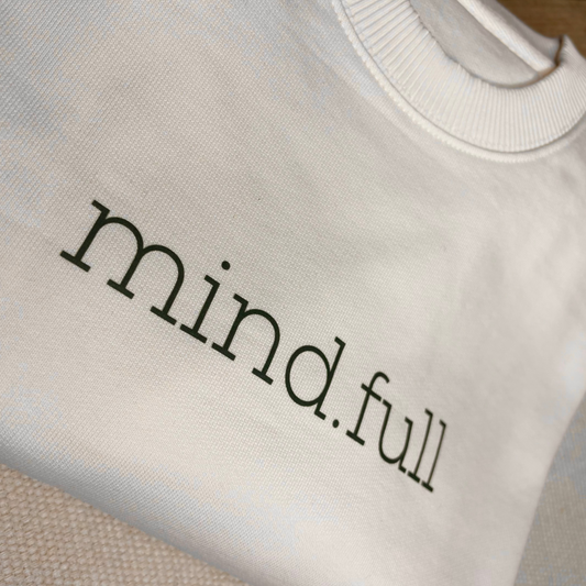 MIND.FULL Oversized Sweatshirt | Mindful Streetwear by Mabel - This is Mabel