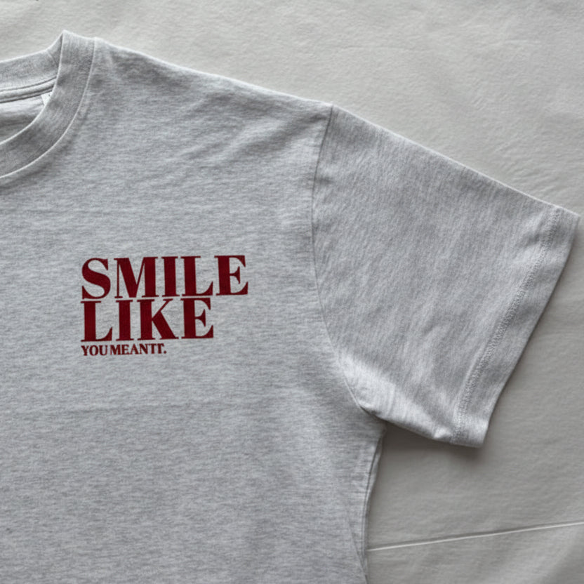 Smile Like You Mean it Statement T-Shirt - This is Mabel