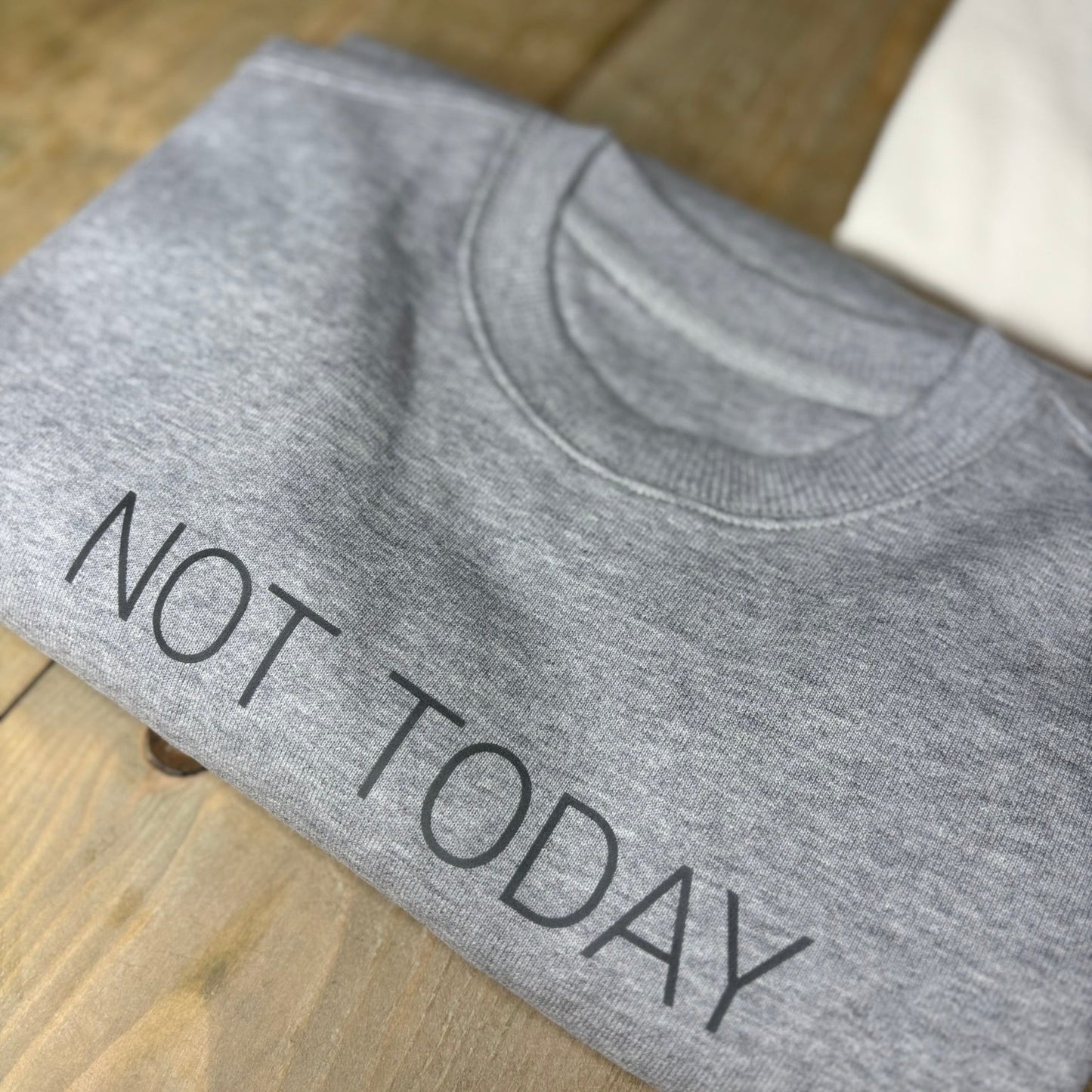 NOT TODAY Oversized Sweater - This is Mabel