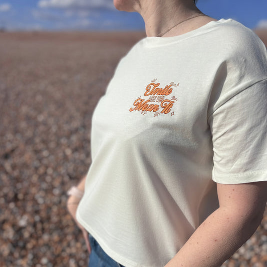 Boxy Smile Like You Mean it Statement T-Shirt Summer Edition - This is Mabel