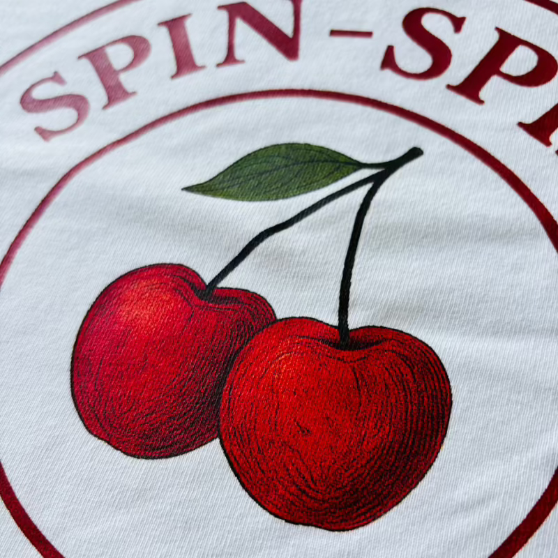 BRAND NEW: SPIN SPIN SUGAR heavy weight T-shirt