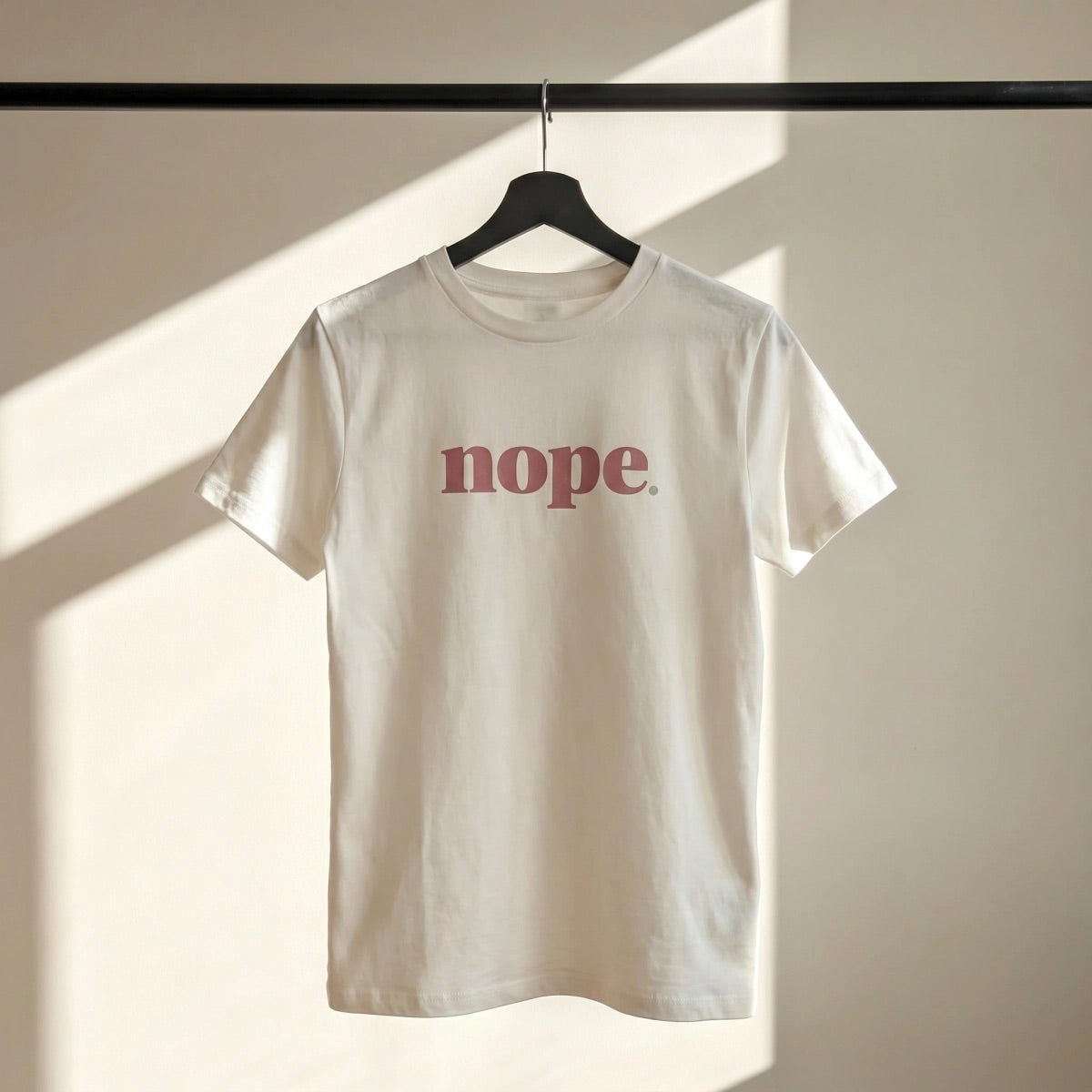NOPE Slim Fit Statement T-Shirt - This is Mabel
