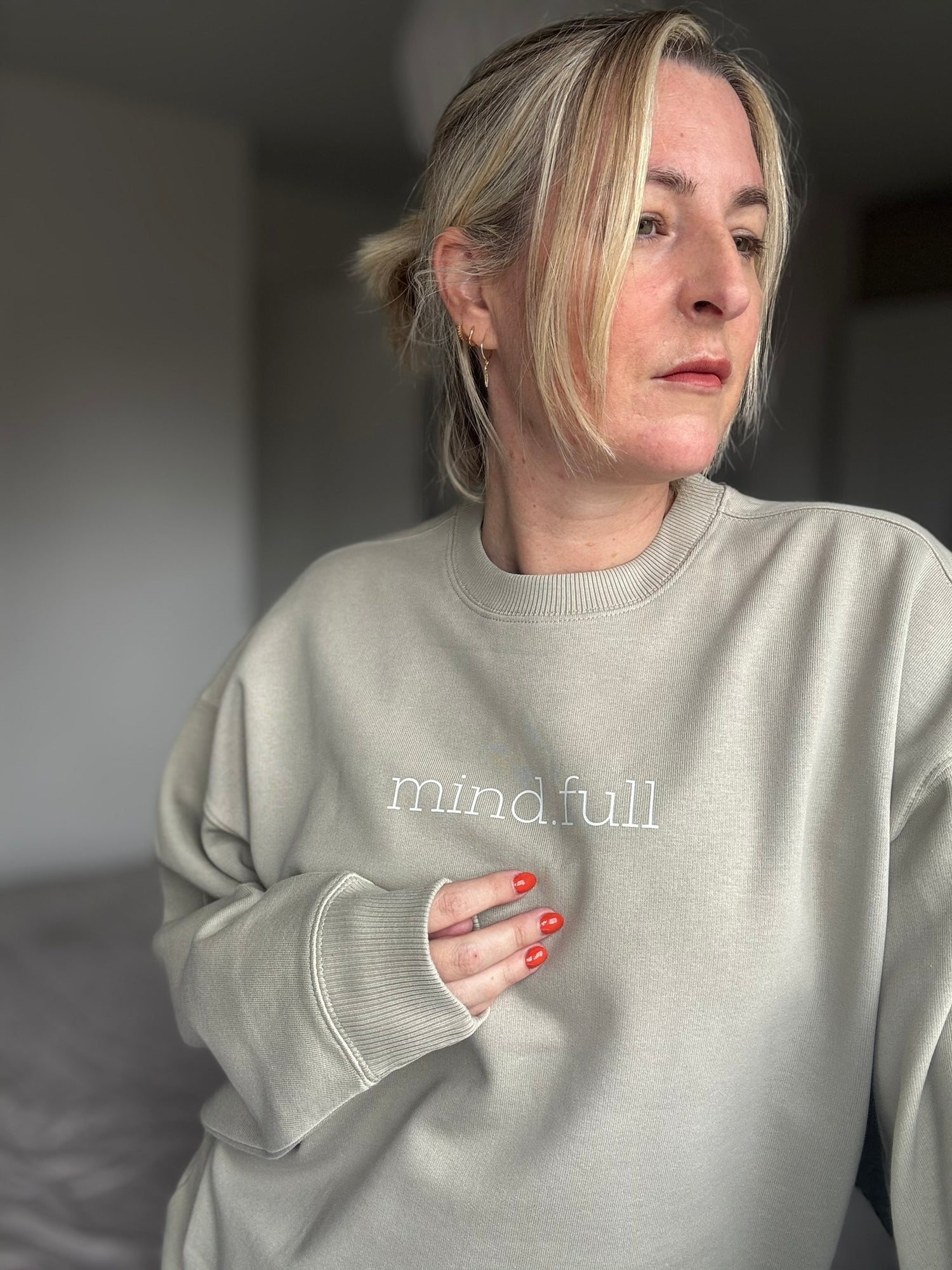 MIND.FULL Oversized Sweatshirt | Mindful Streetwear by Mabel - This is Mabel