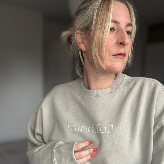 MIND.FULL Oversized Sweatshirt | Mindful Streetwear by Mabel - This is Mabel
