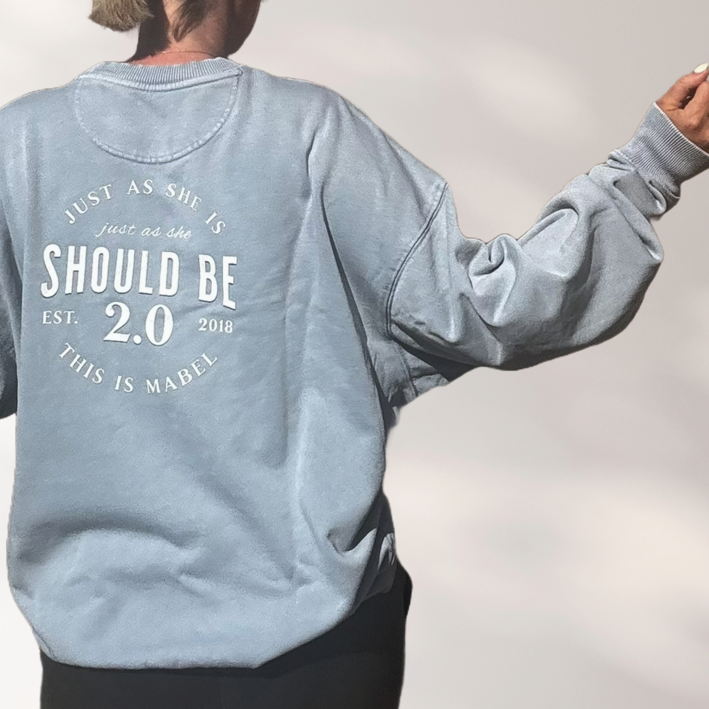 Just as She is 2.0 Organic Cotton Oversized Sweater - This is Mabel
