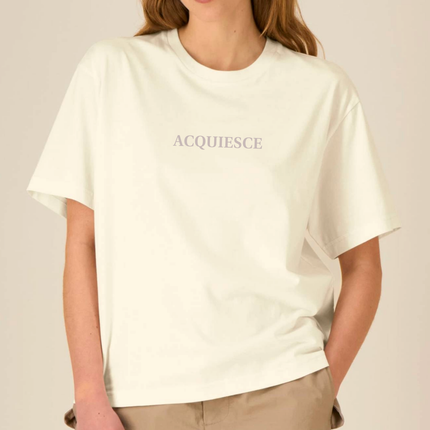 ACQUIESCE Relaxed Fit Mabel T-Shirt