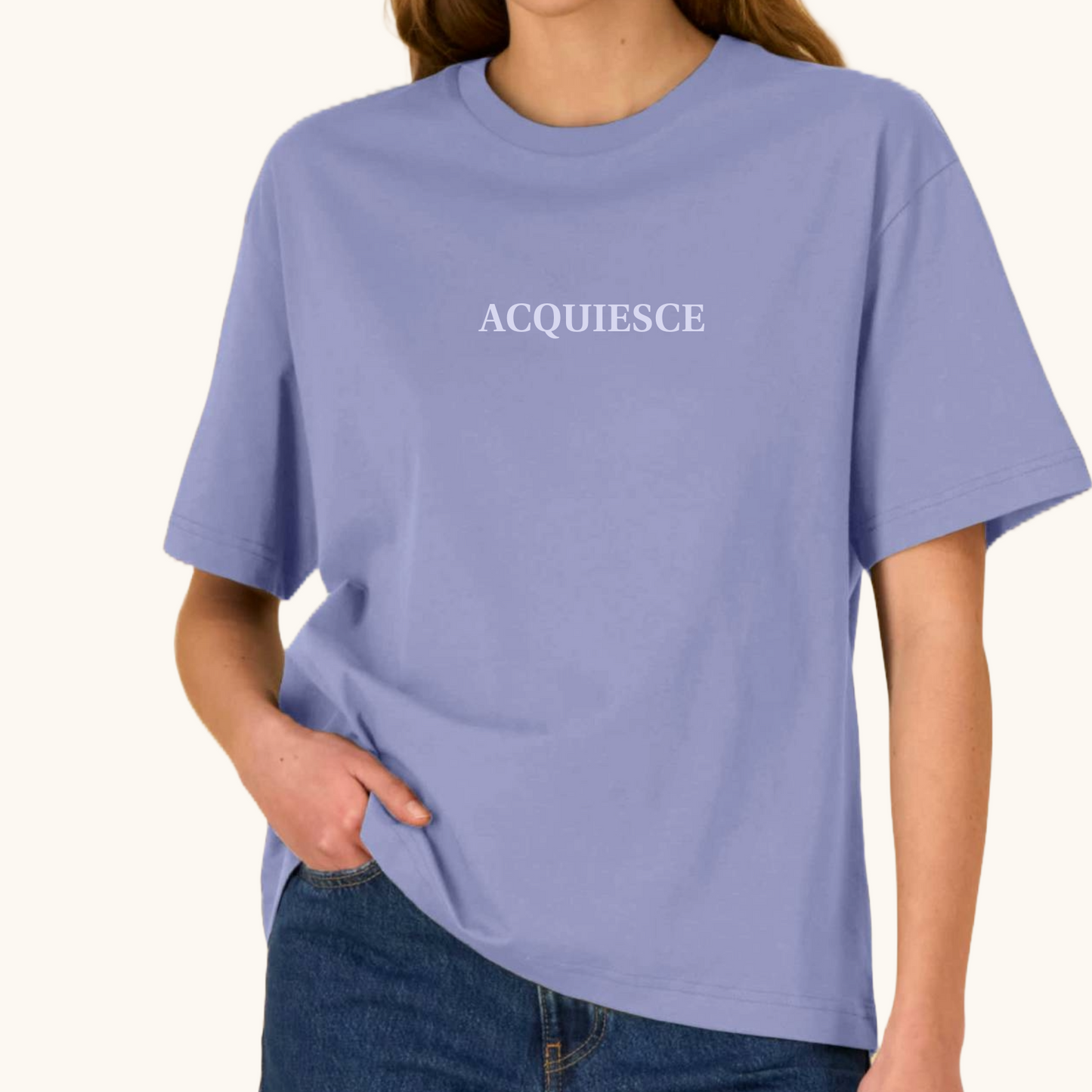 ACQUIESCE Relaxed Fit Mabel T-Shirt