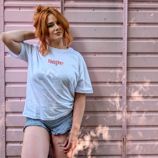 NOPE Lightweight Relaxed Fit T-Shirt