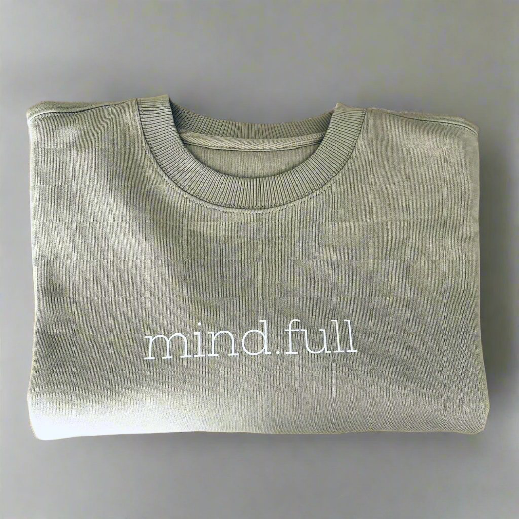 MIND.FULL Oversized Sweatshirt | Mindful Streetwear by Mabel - This is Mabel
