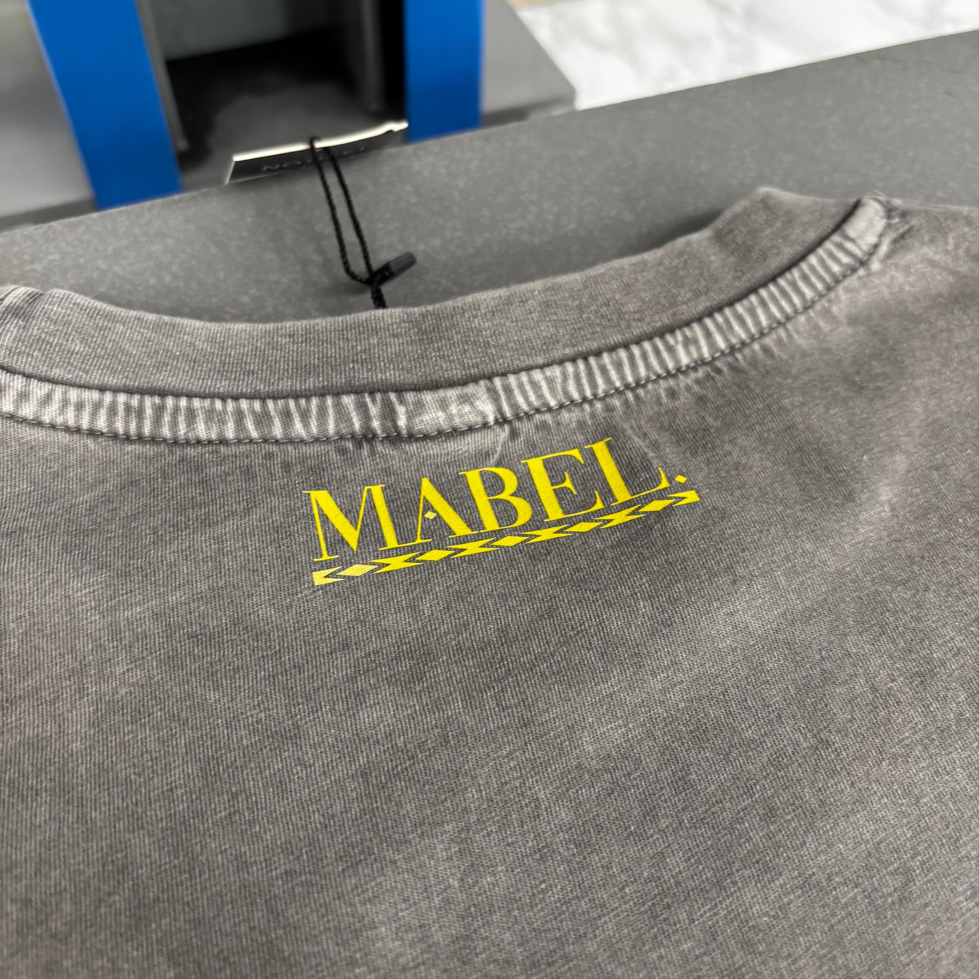 Acid Washed Yeah Yeah Yeah Unisex T-Shirt: Bold Print - This is Mabel
