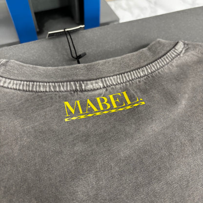 Acid Washed Yeah Yeah Yeah Unisex T-Shirt: Bold Print - This is Mabel