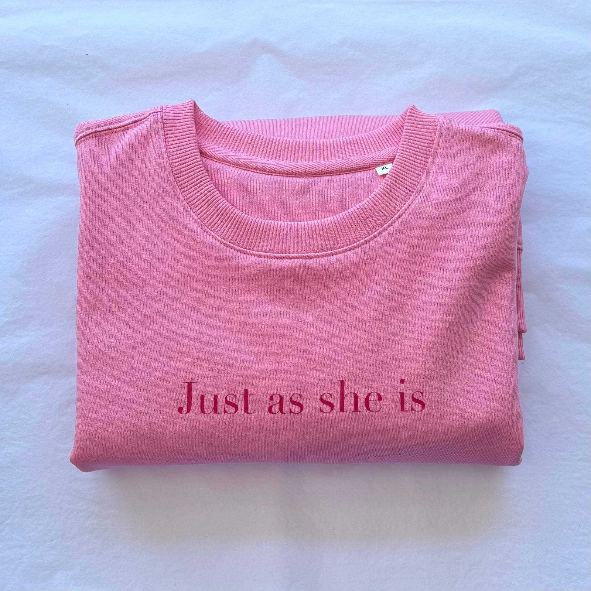 Just as she is Pink Oversized Sweater - This is Mabel