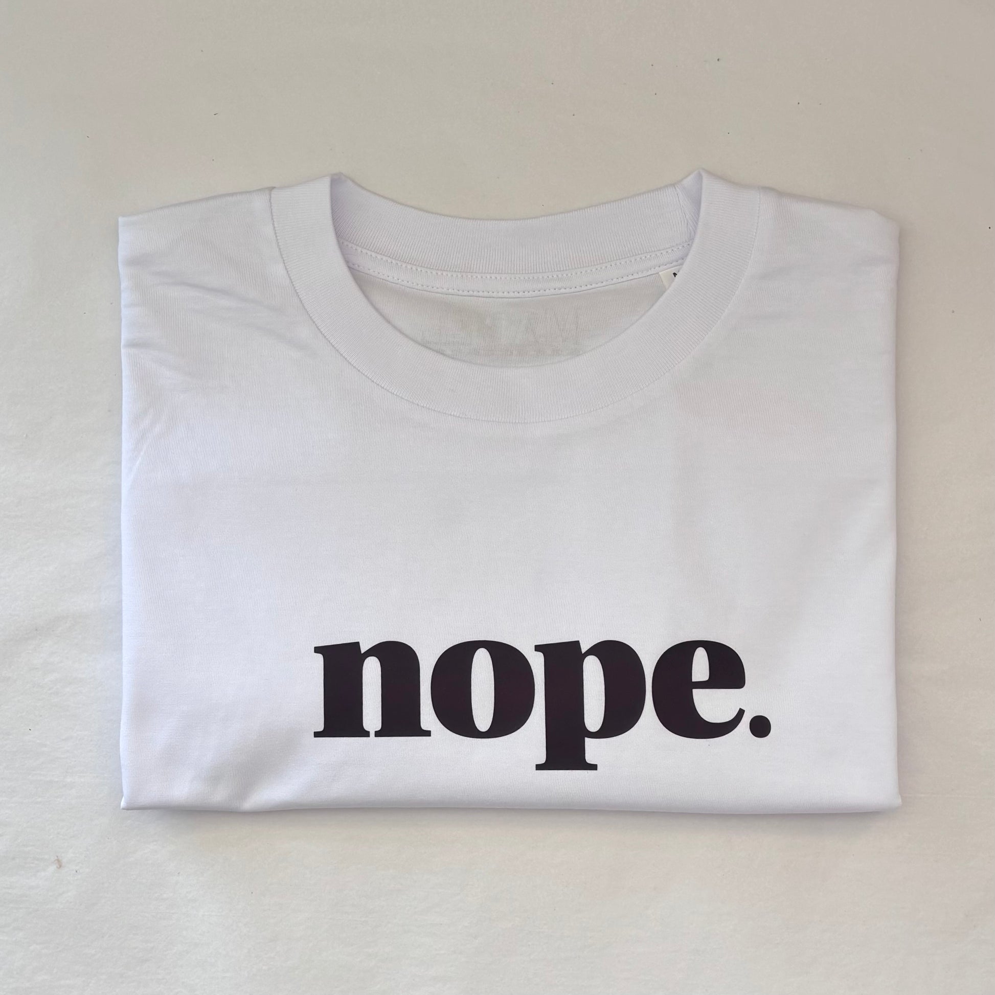 Boxy NOPE statement T-Shirt - This is Mabel