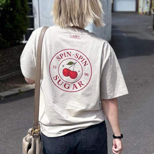 BRAND NEW: SPIN SPIN SUGAR heavy weight T-shirt
