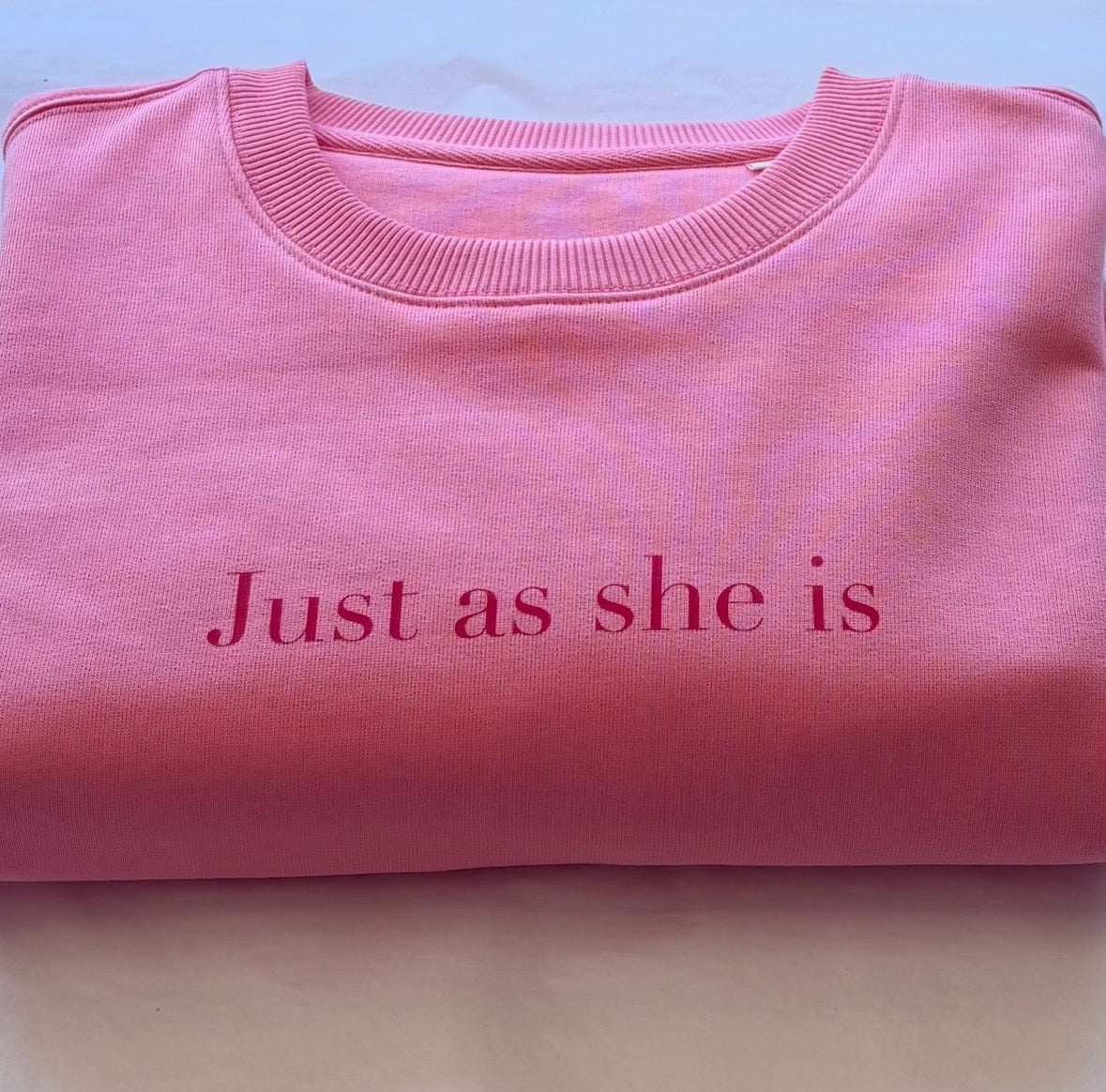 Just as she is Pink Oversized Sweater - This is Mabel