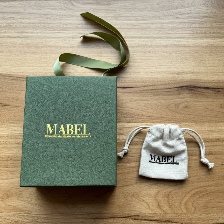 Green Small Gift Bag for Fidget Rings. - This is Mabel