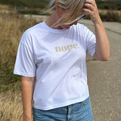 NOPE Organic Cotton Boxy T-Shirt