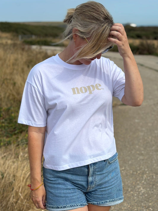 NOPE Organic Cotton Boxy T-Shirt