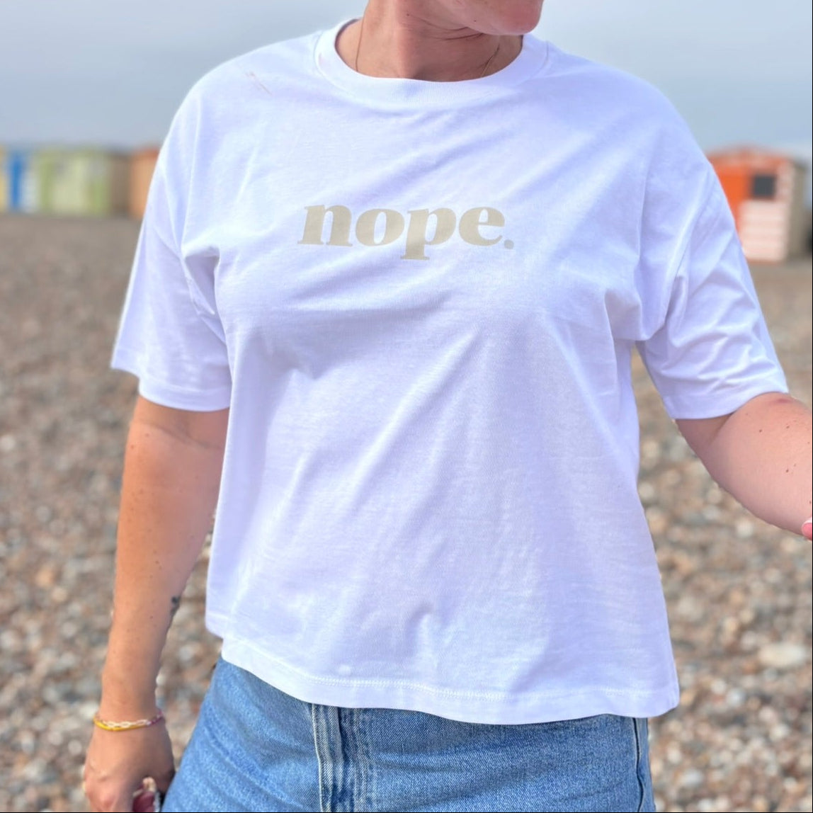 NOPE Organic Cotton Boxy T-Shirt