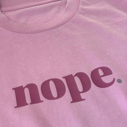 NOPE Organic Cotton Boxy T-Shirt