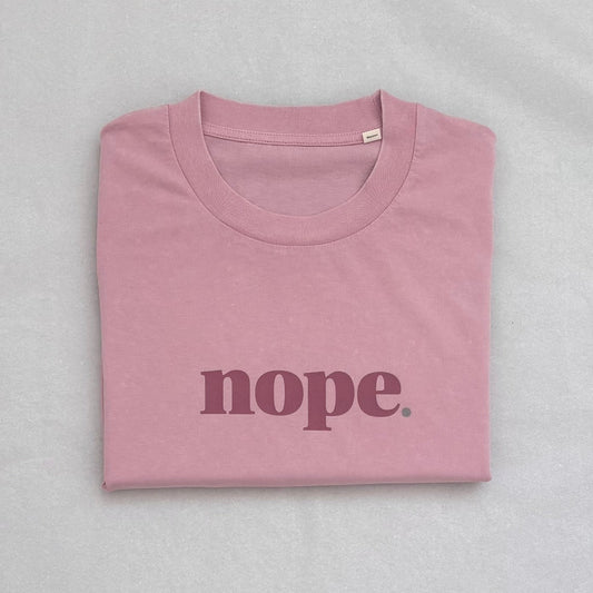NOPE Organic Cotton Boxy T-Shirt