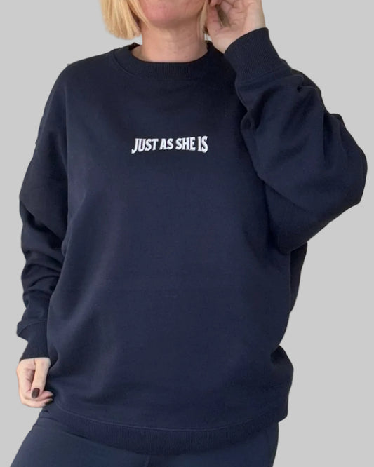 Just as She is 2.0 Organic Cotton Oversized Sweater