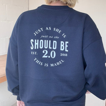 Just as She is 2.0 Organic Cotton Oversized Sweater