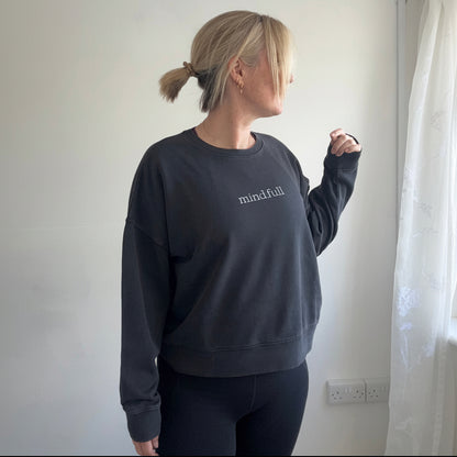 mind.full Relaxed Fit Vintage Wash Sweatshirt