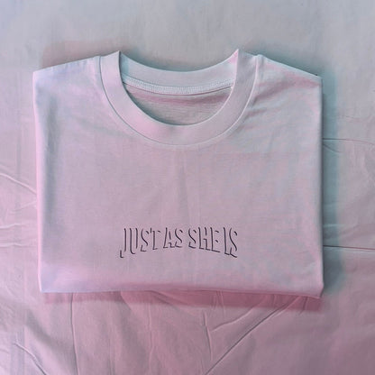 Just as she is 2.0 Unisex Fit Organic Cotton T-Shirt