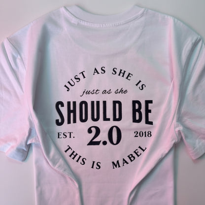Just as she is 2.0 Unisex Fit Organic Cotton T-Shirt