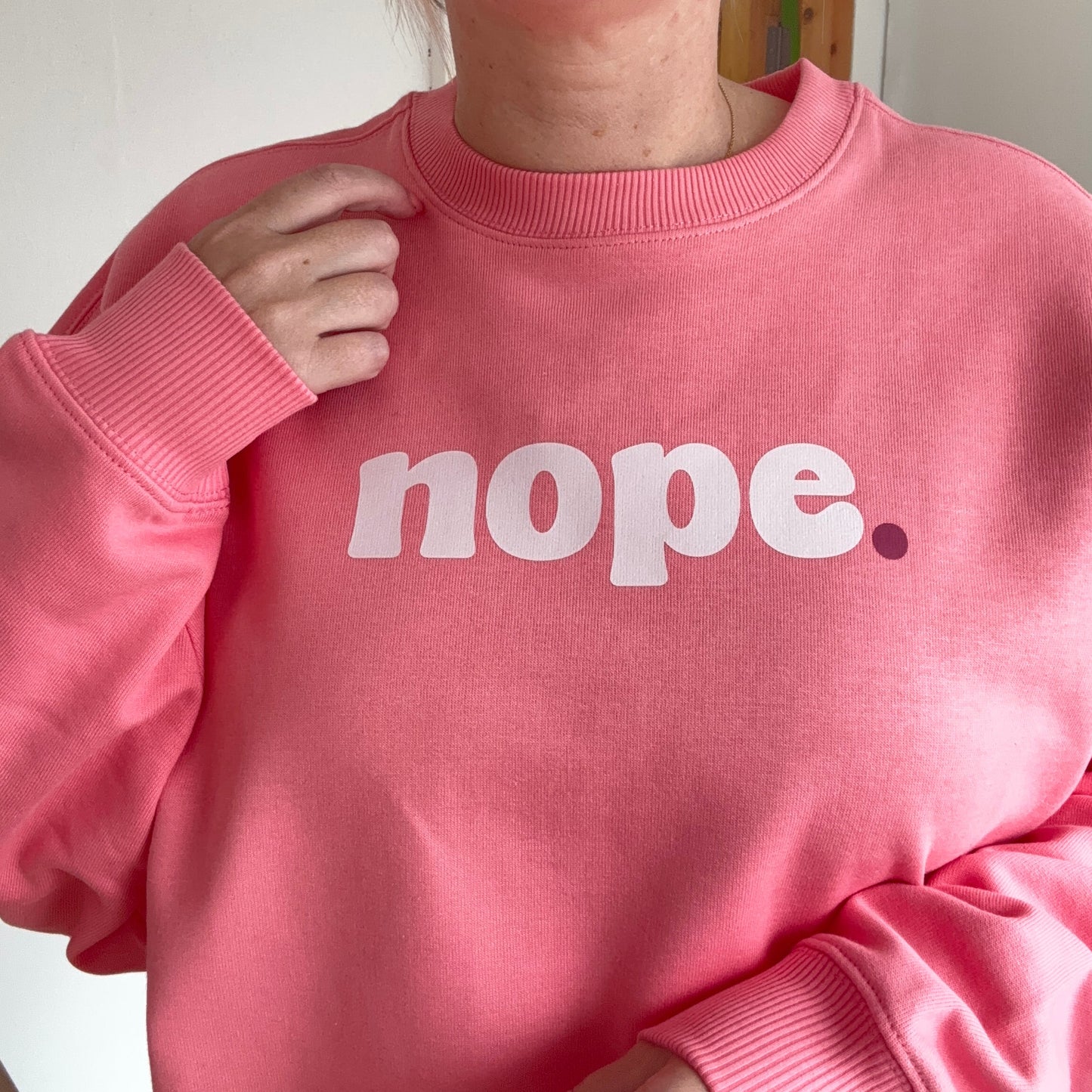 NOPE Oversized Sweater