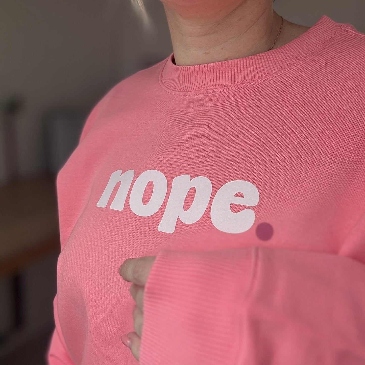 NOPE Oversized Sweater - This is Mabel