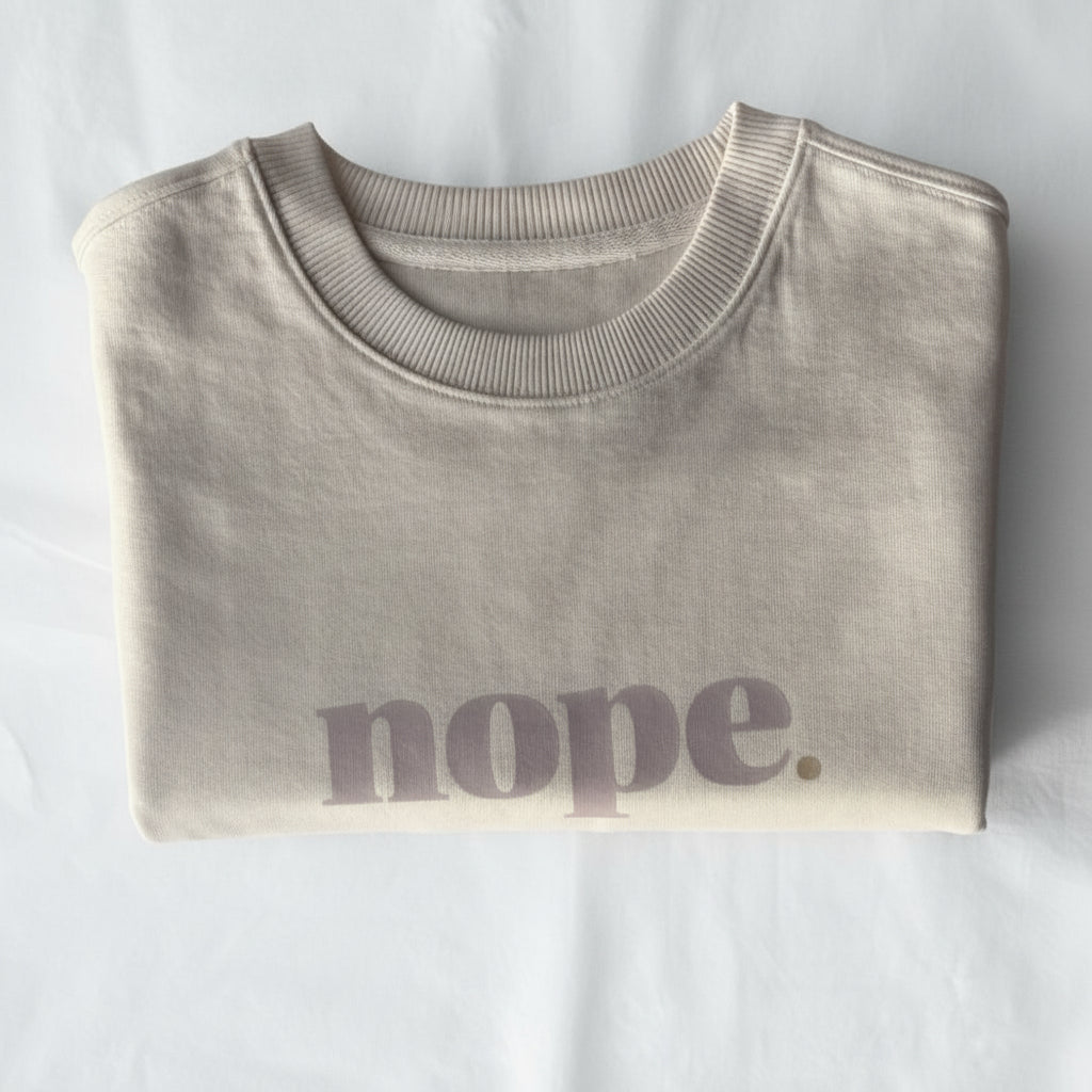 NOPE Oversized Sweater