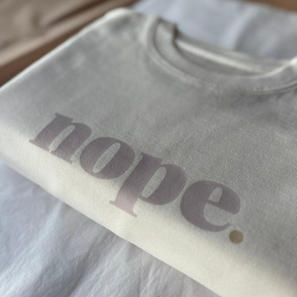 NOPE Oversized Sweater