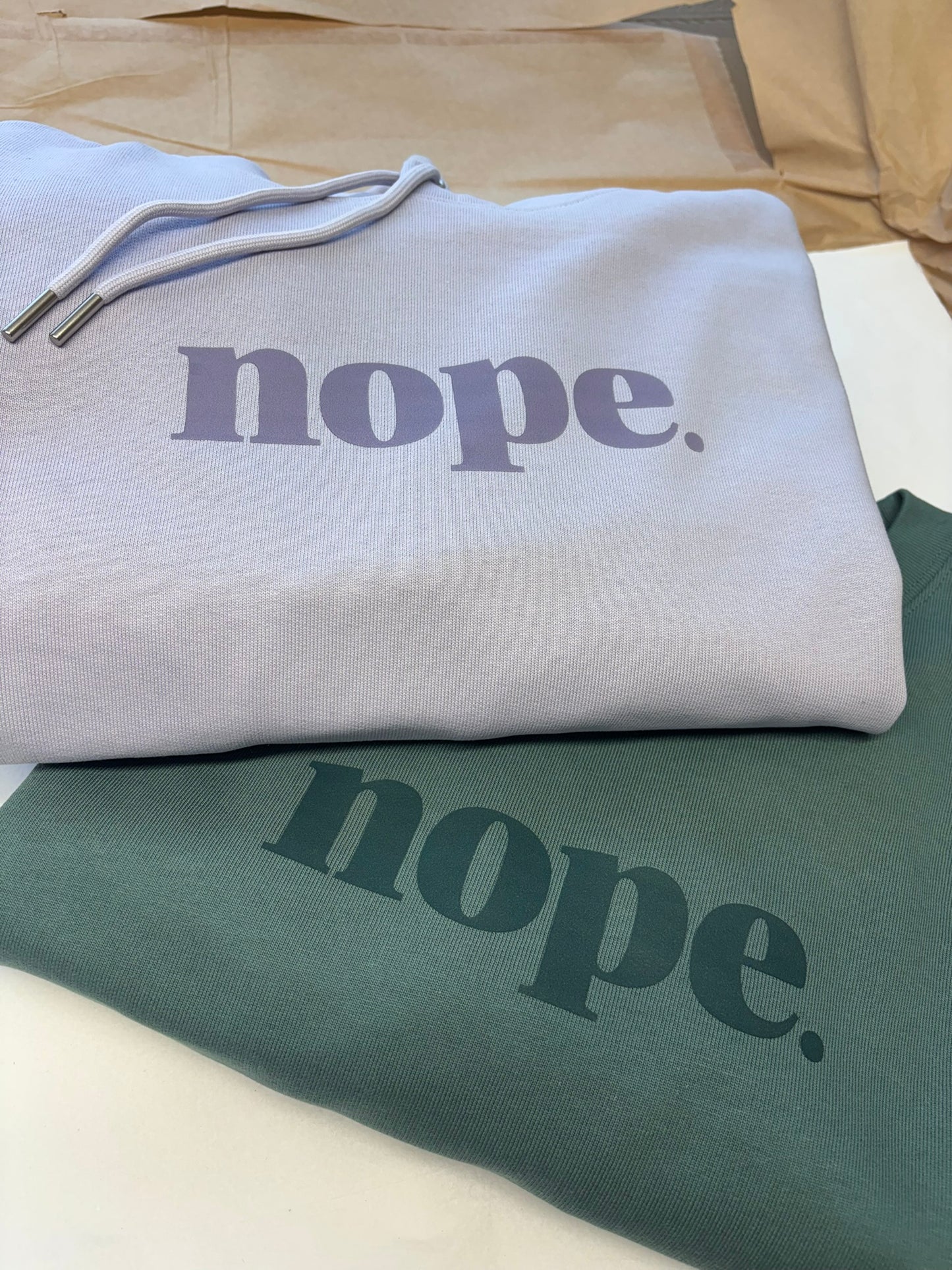 Choose your own Unisex Sweatshirt: Your colour, your statement.