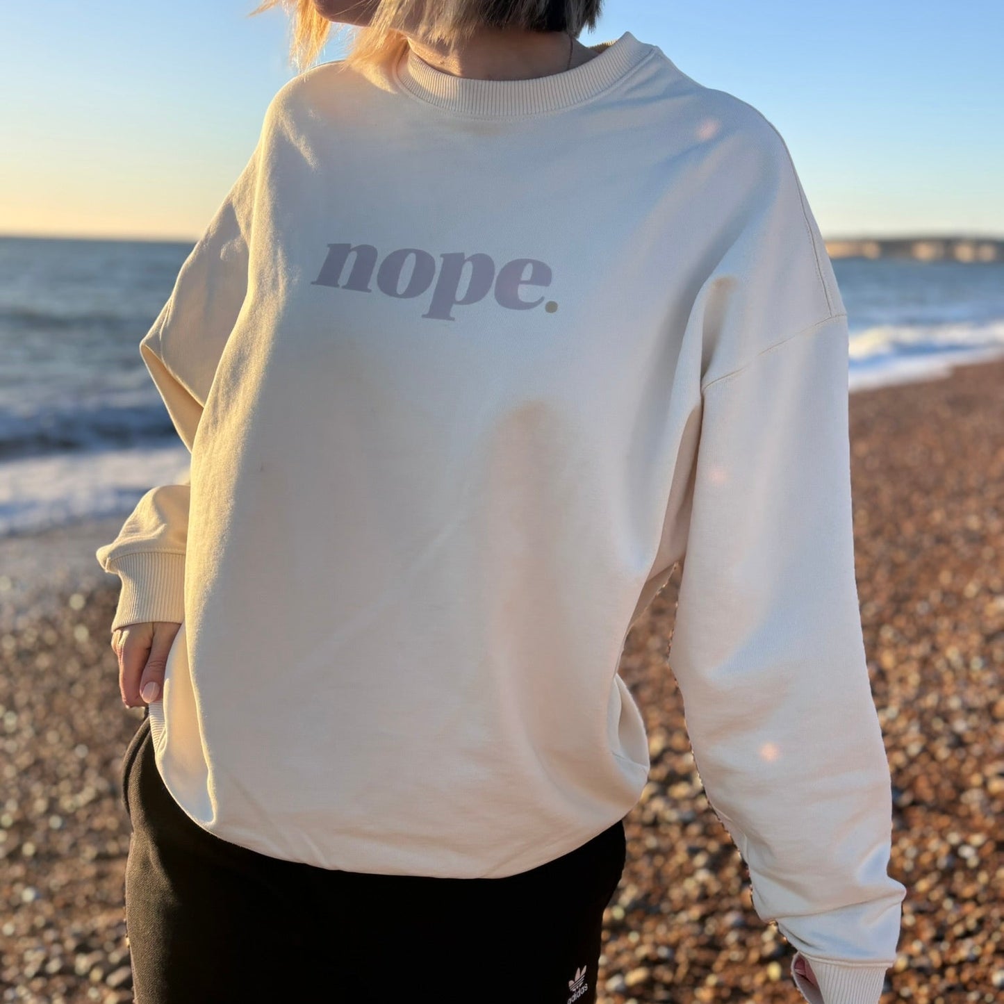 NOPE Oversized Sweater