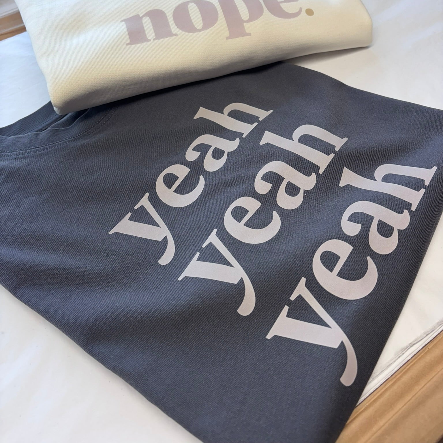 Yeah Yeah Yeah Oversized Statement t-shirt - This is Mabel