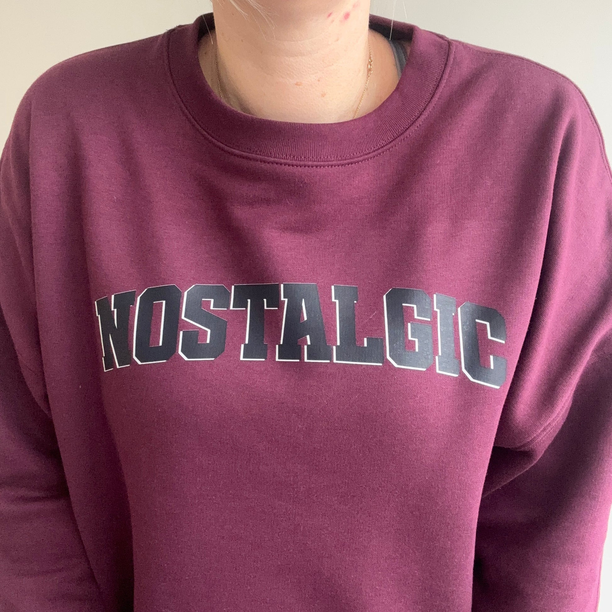 NOSTALGIC Organic Cotton Sweatshirt - This is Mabel