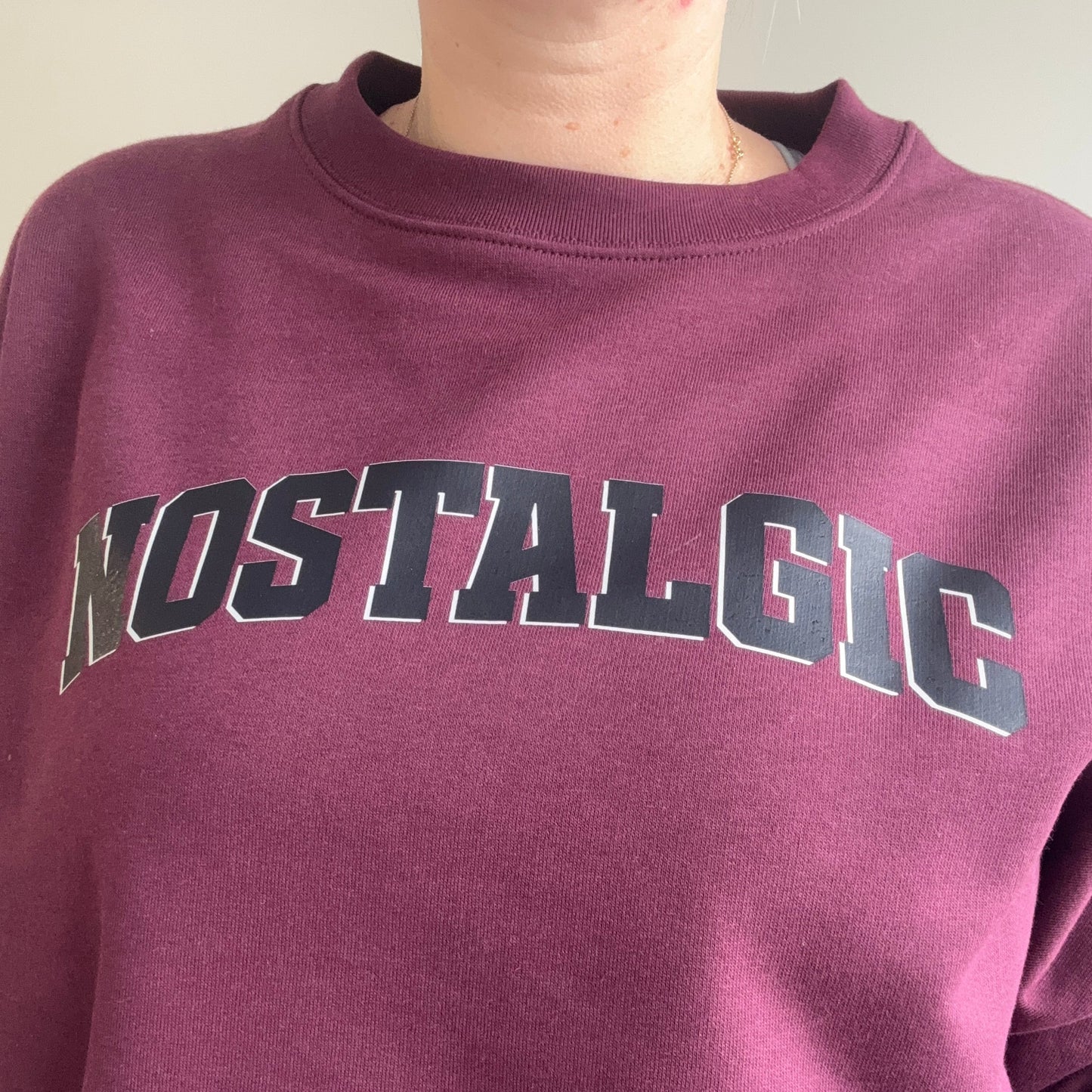 NOSTALGIC Organic Cotton Sweatshirt - This is Mabel