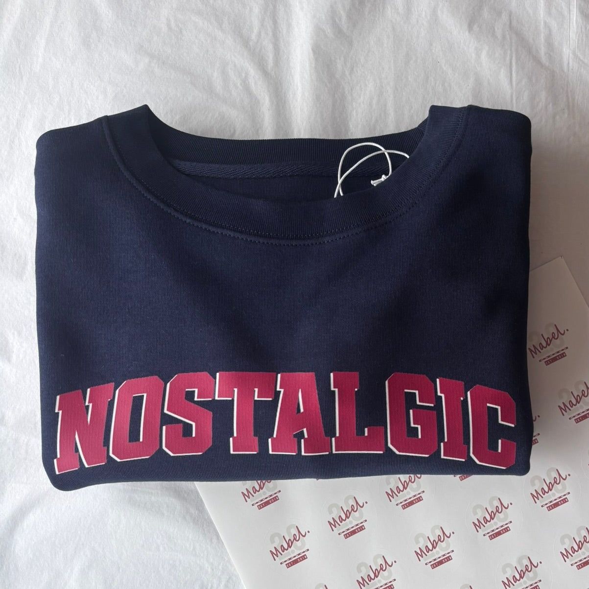 NOSTALGIC Organic Cotton Sweatshirt - This is Mabel