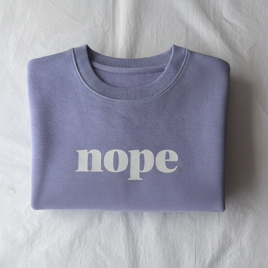 NOPE Oversized Sweater - This is Mabel