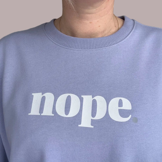 NOPE Oversized Sweater