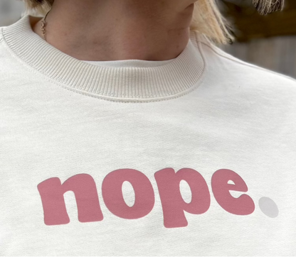 NOPE Oversized Sweater