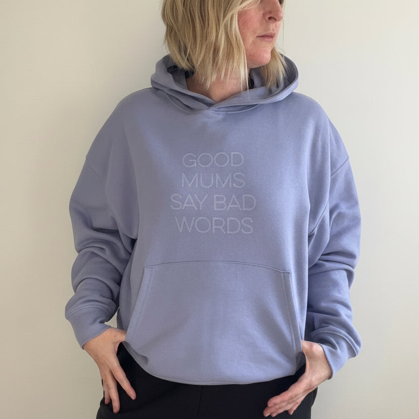 Good Mums say Bad Words Relaxed Fit Hoodie - This is Mabel