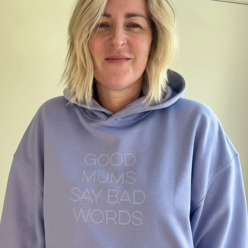 Good Mums say Bad Words Relaxed Fit Hoodie - This is Mabel